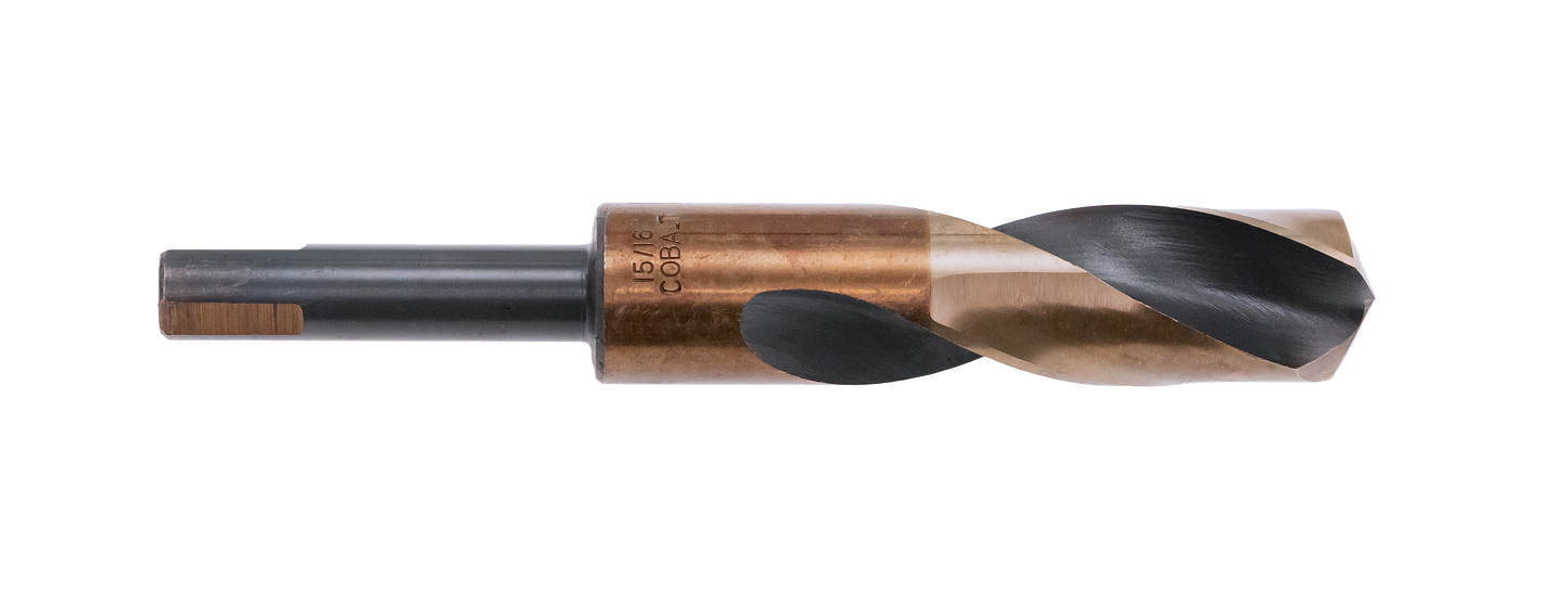 Rockhard Cobalt Jobber Twist Drill Bits (135° Self-Starting, M35 HSS)