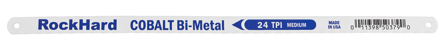Rockhard Tools Bi-Metal Cobalt Hacksaw Blades – 10 Pack