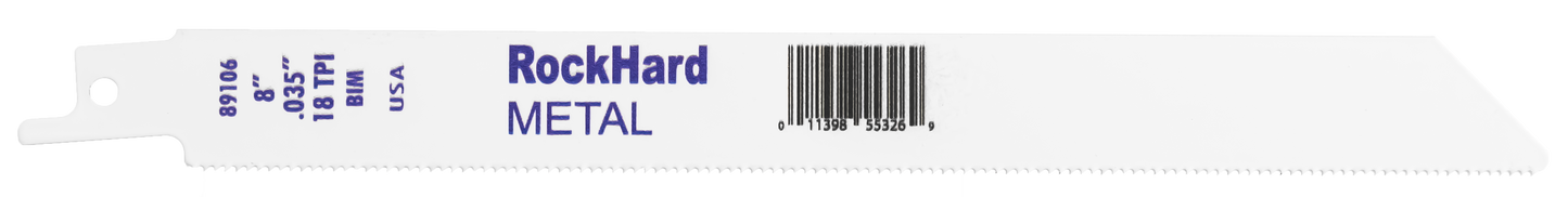 Rockhard Tools Heavy-Duty Bi-Metal Reciprocating Saw Blades