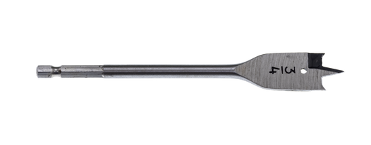 Rockhard Wood Spade Bit with Angled Spurs