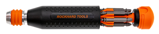 Rockhard Tools Megalok™ 14-in-1 Screwdriver with Quick-Change Coupler