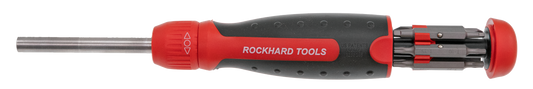 Rockhard Tools 13-in-1 Ratcheting Screwdriver with High-Torque Mechanism