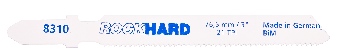 Rockhard Tools Jigsaw Blades with Bosch® Shank