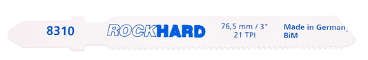Rockhard Tools Jigsaw Blades with Bosch® Shank
