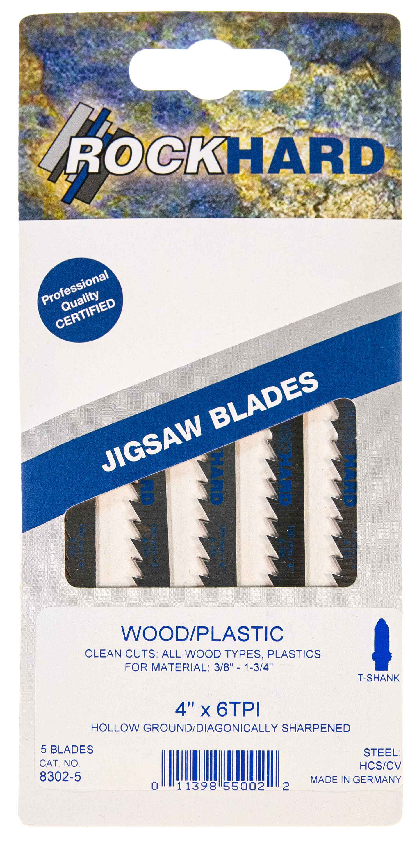 Rockhard Tools Jigsaw Blades with Bosch® Shank
