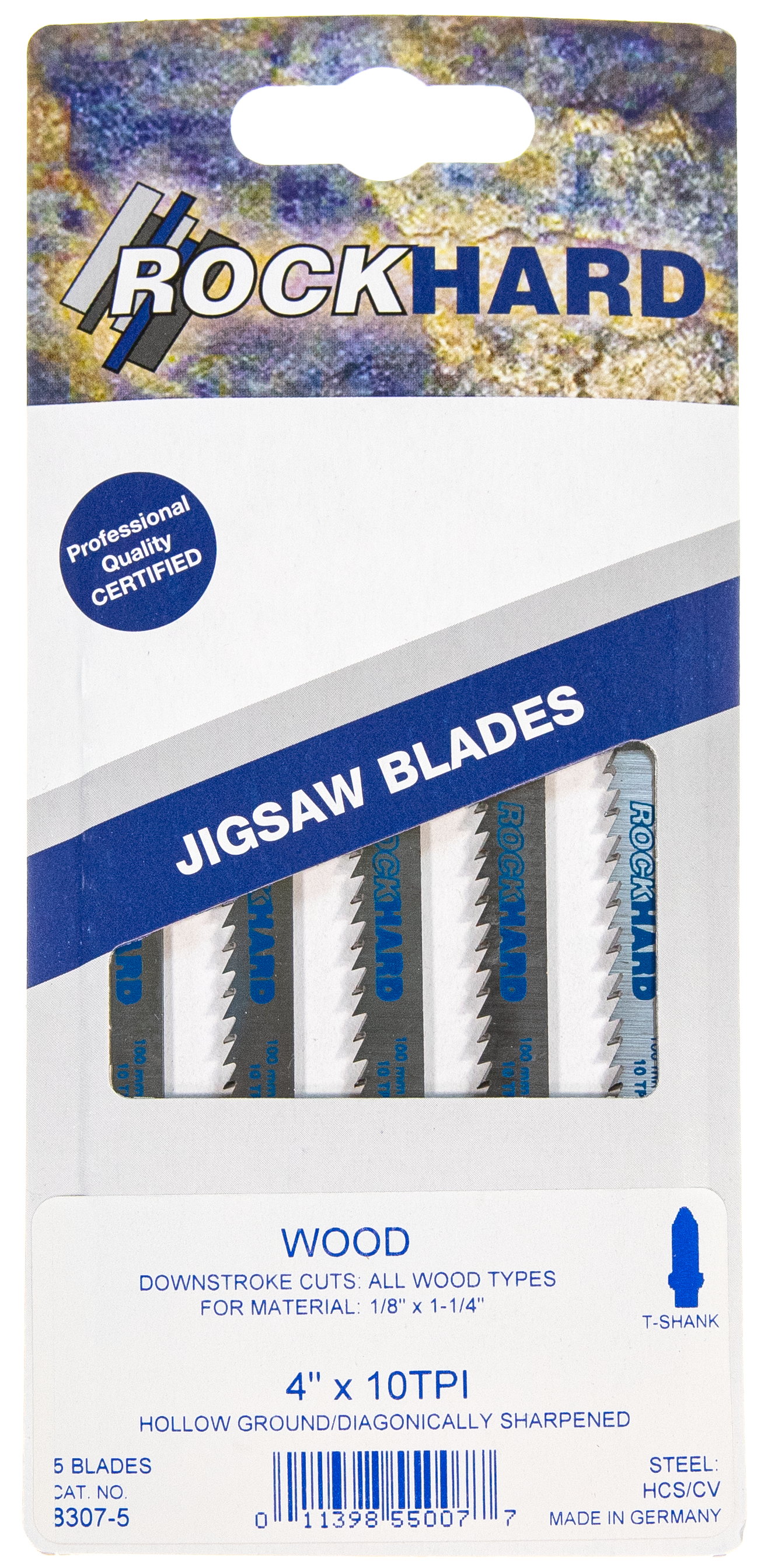 Rockhard Tools Jigsaw Blades with Bosch® Shank