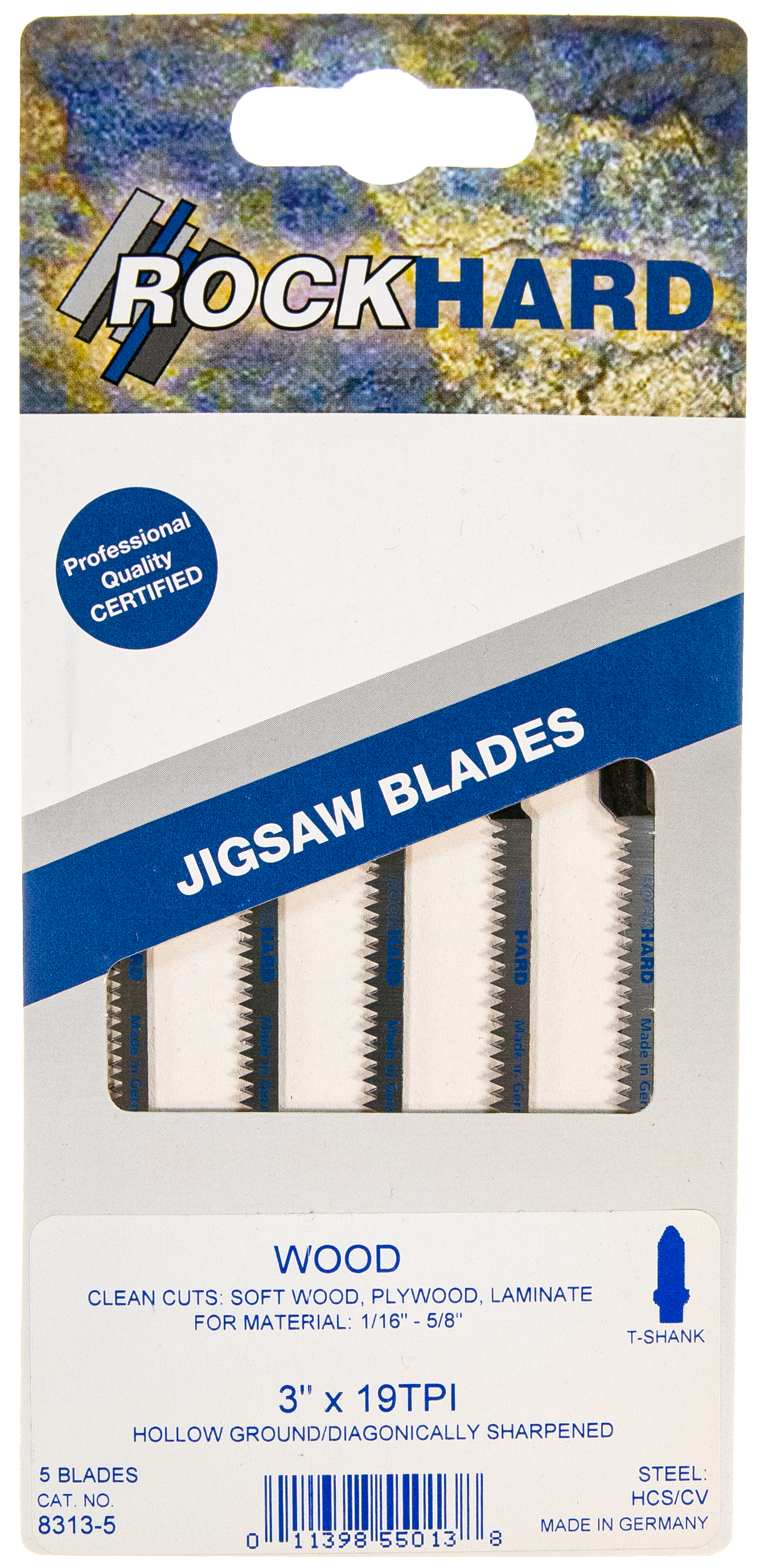 Rockhard Tools Jigsaw Blades with Bosch® Shank