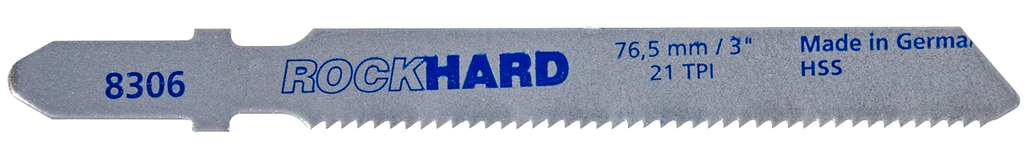 Rockhard Tools Jigsaw Blades with Bosch® Shank