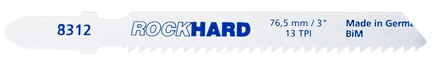 Rockhard Tools Jigsaw Blades with Bosch® Shank